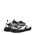 White Leather Chunky Sneakers