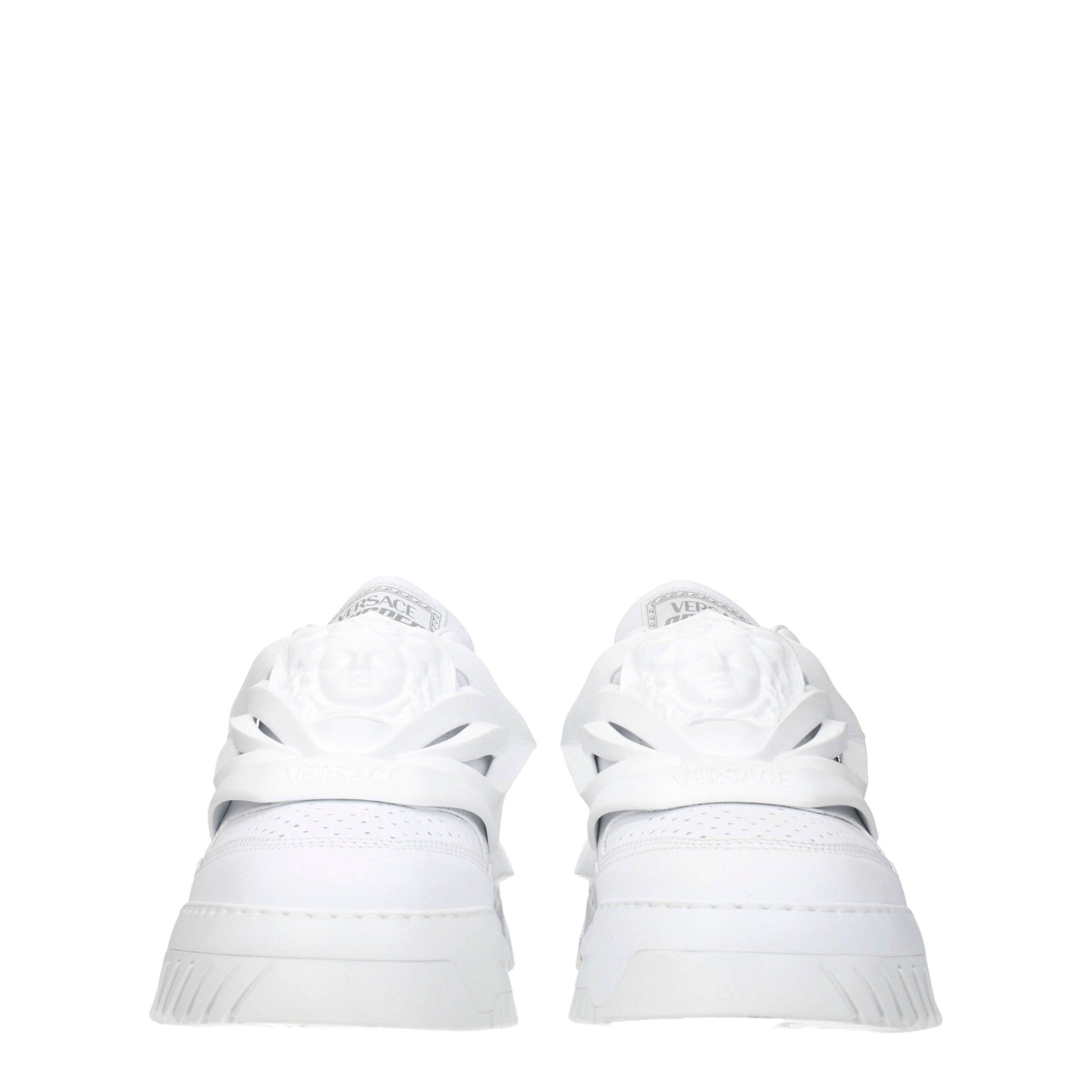 White Leather Sneakers