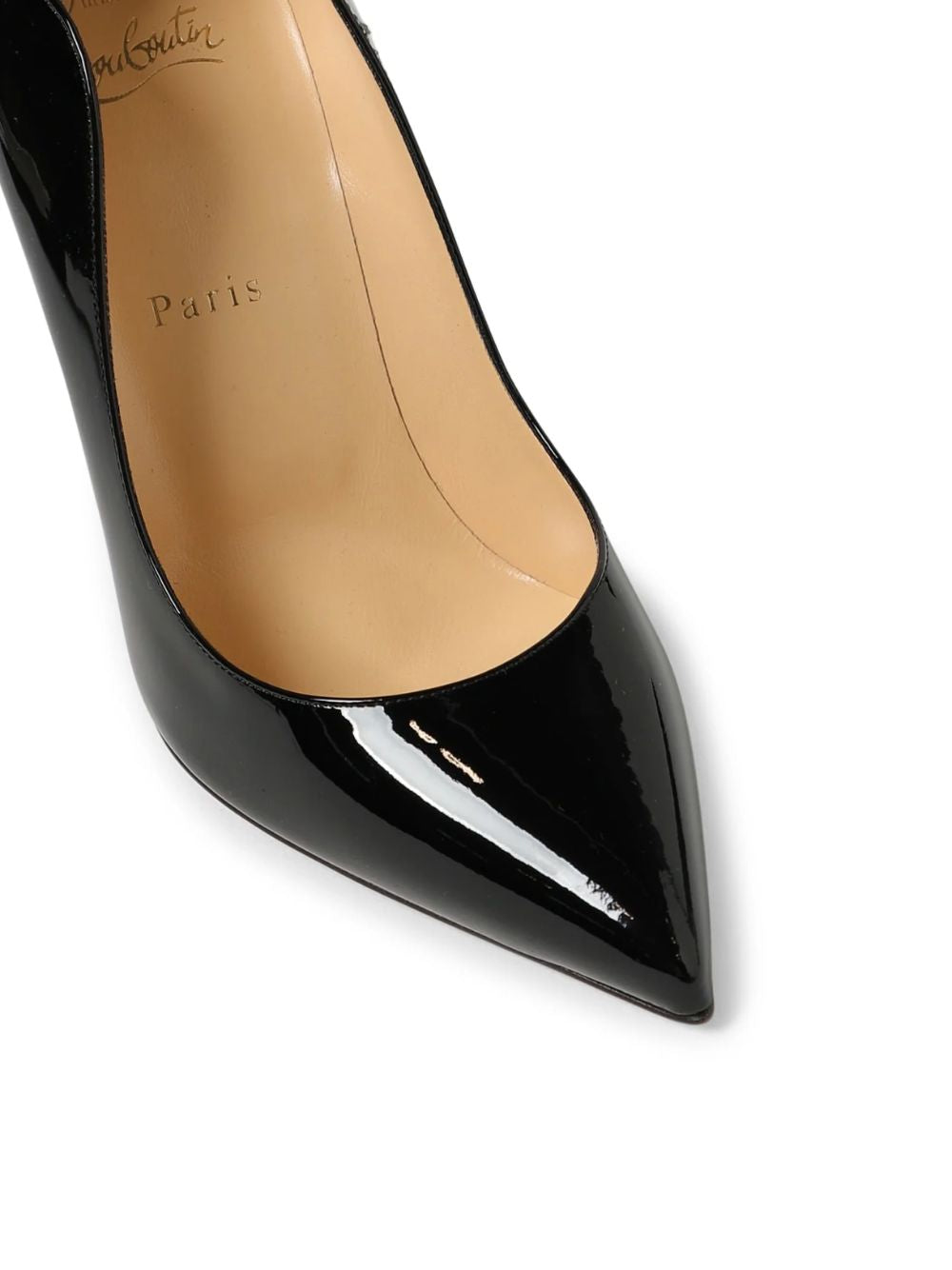 Black Patent Leather Hot Chick Pumps 100