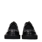 Black Leather Oxfords And Derbies