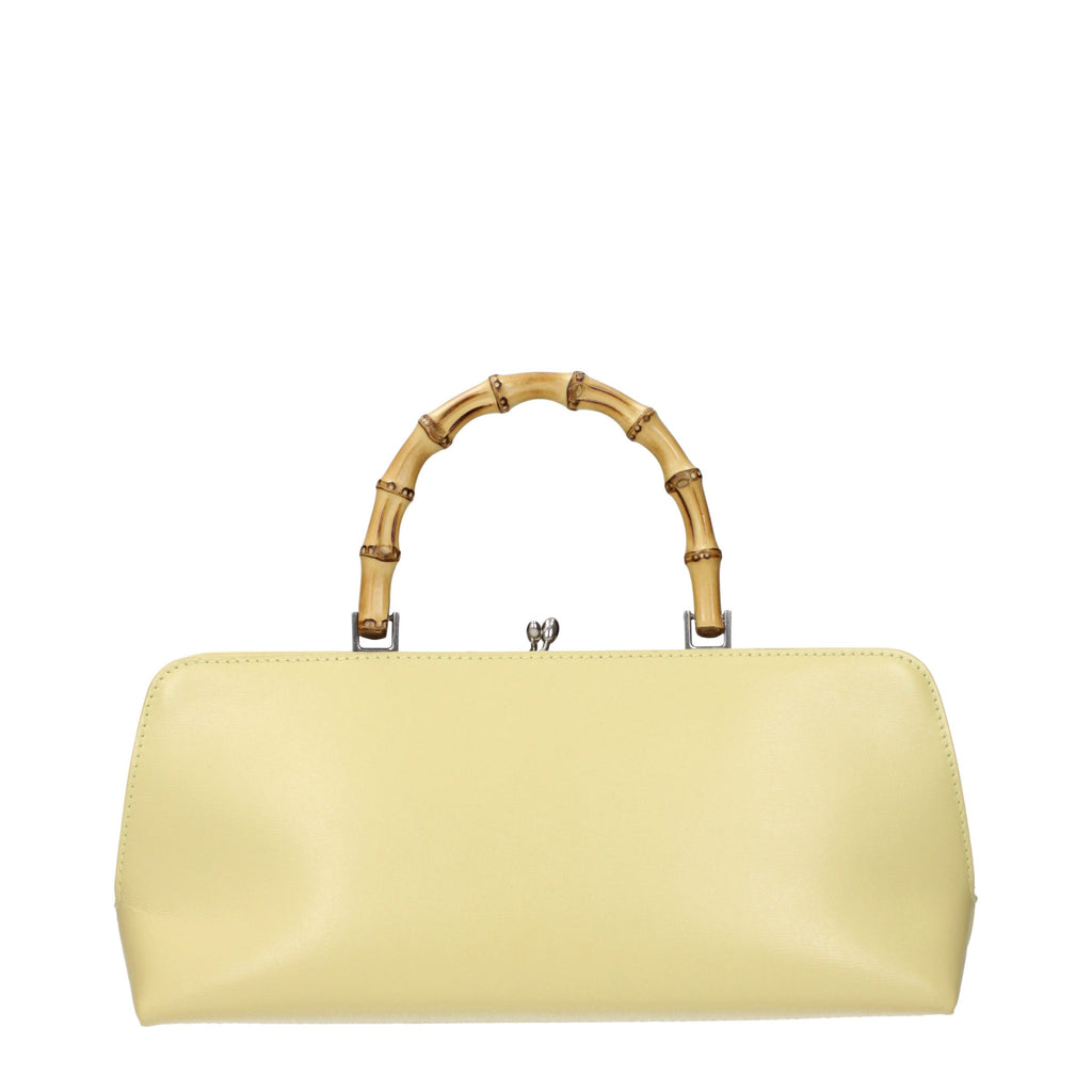 Yellow Leather Handbag