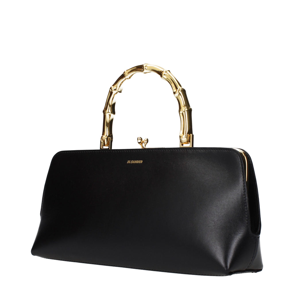 Black Leather Handbag