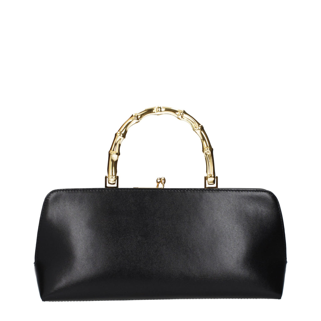 Black Leather Handbag