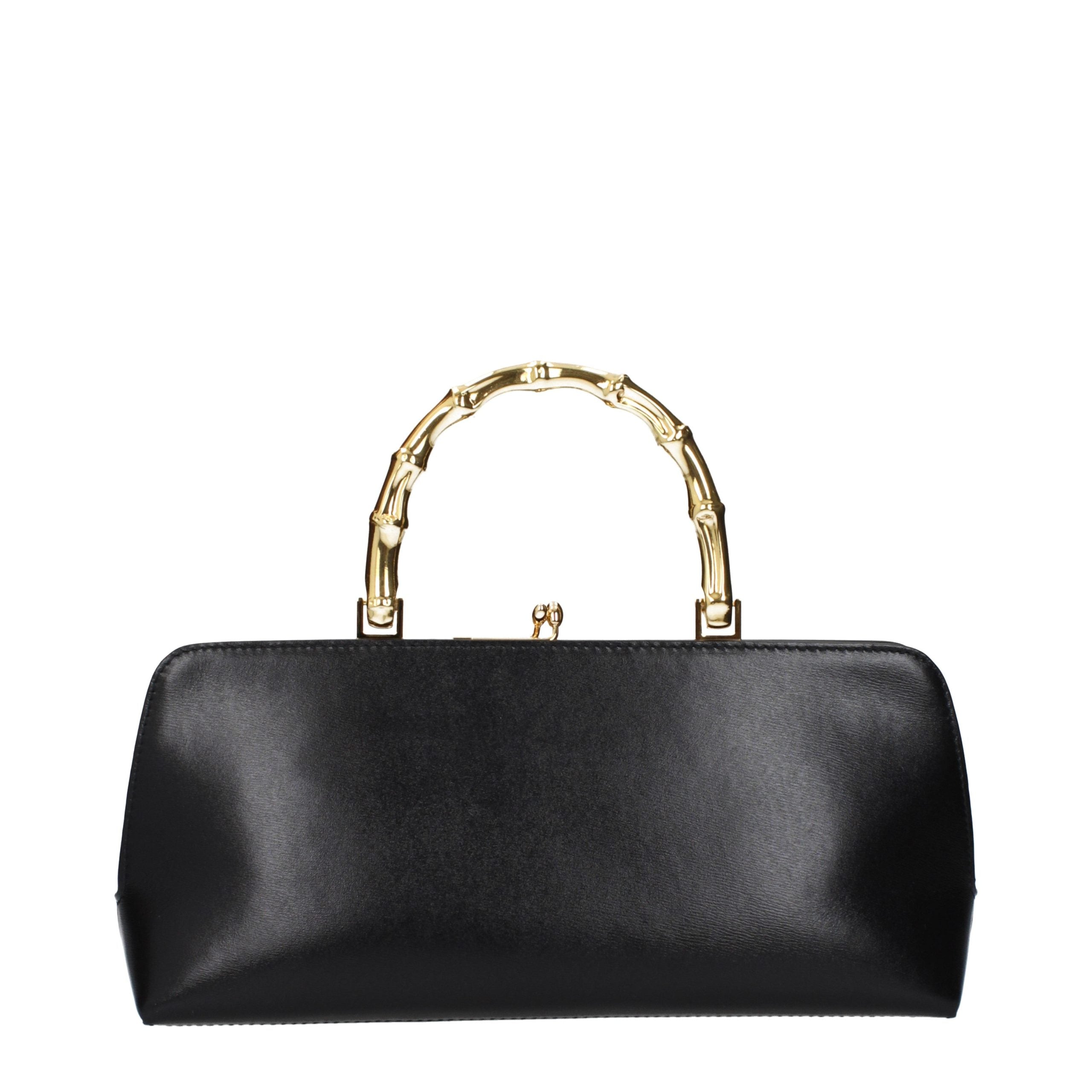 Black Leather Handbag