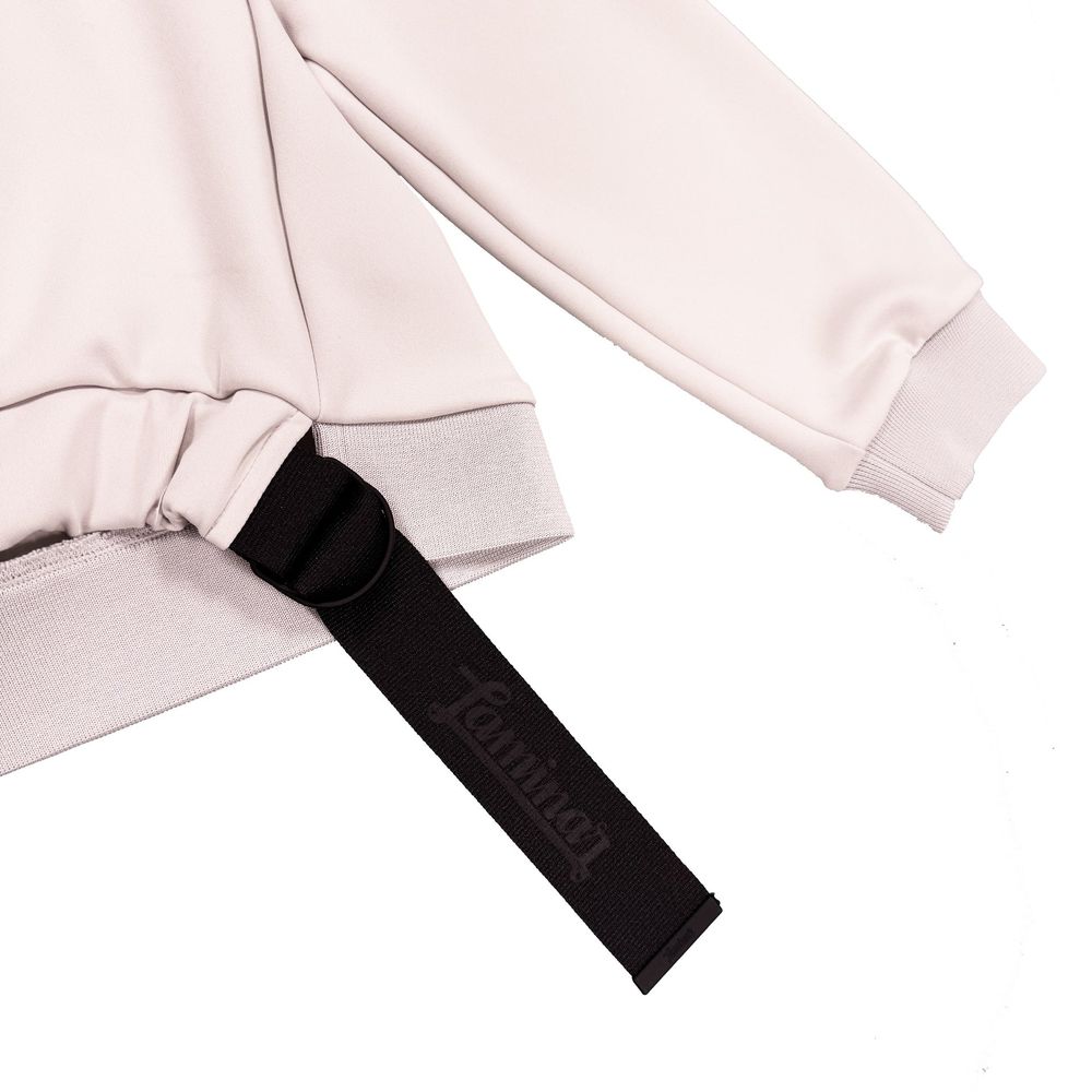 Gray Elastane Sweatshirt