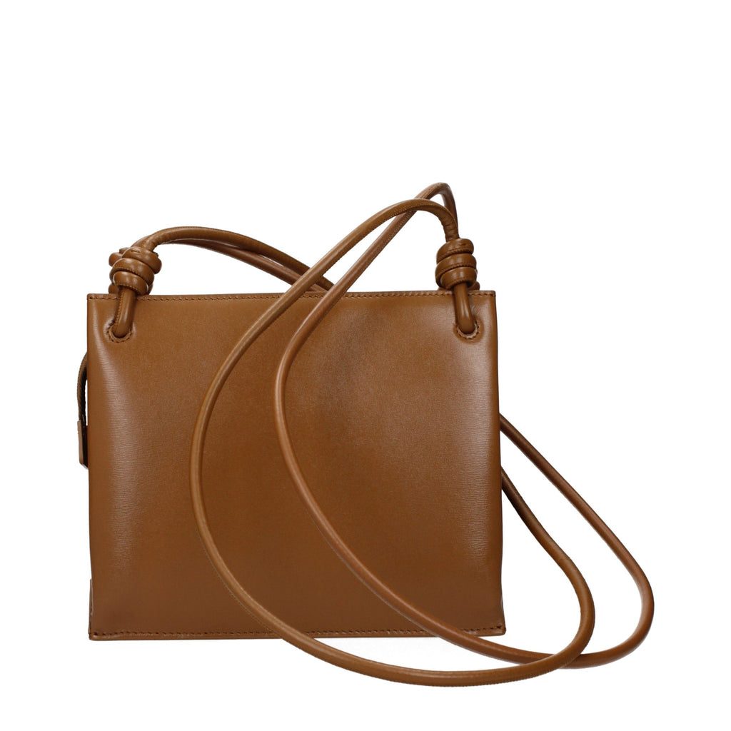 Brown Leather Crossbody Bag