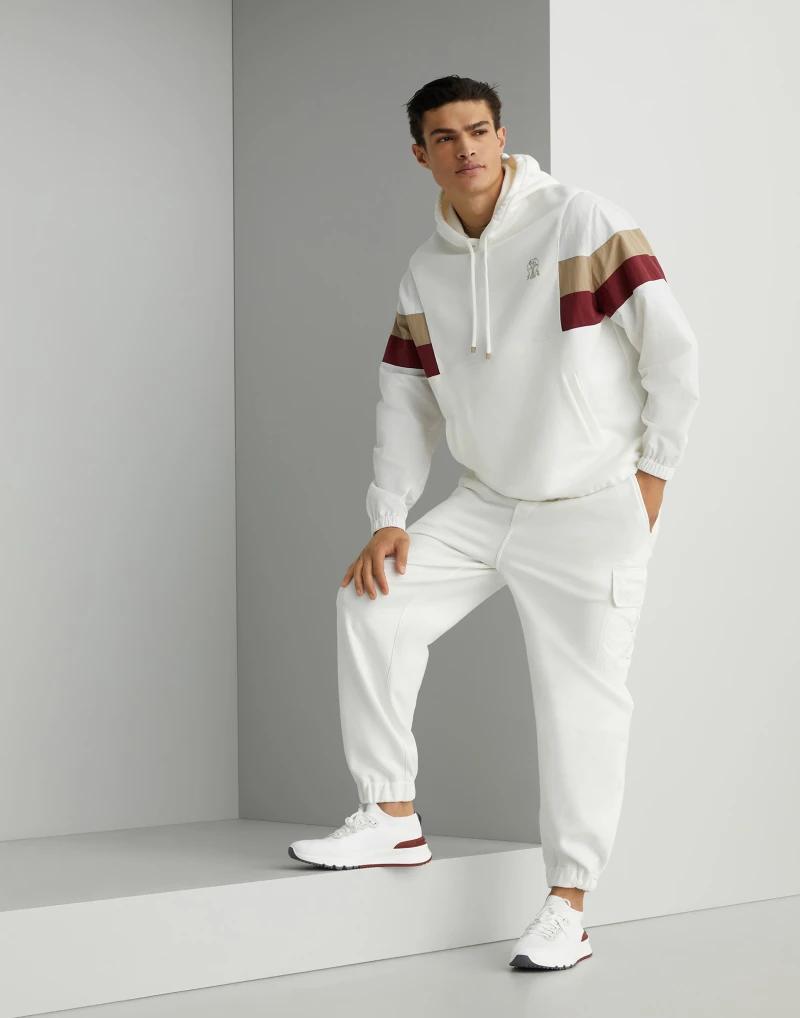 White Cotton Sportswear