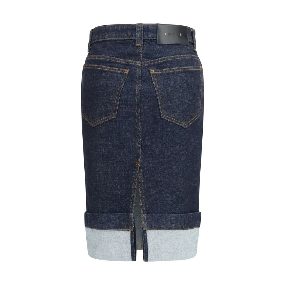 Blue Denim Skirt