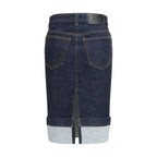 Blue Denim Skirt