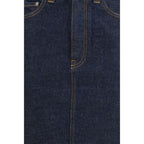 Blue Denim Skirt