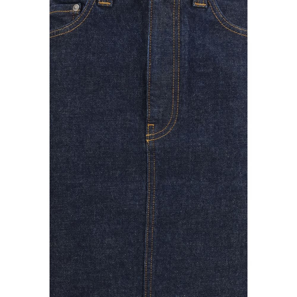 Blue Denim Skirt