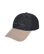 Black Linen Cap (Baseball Hat)
