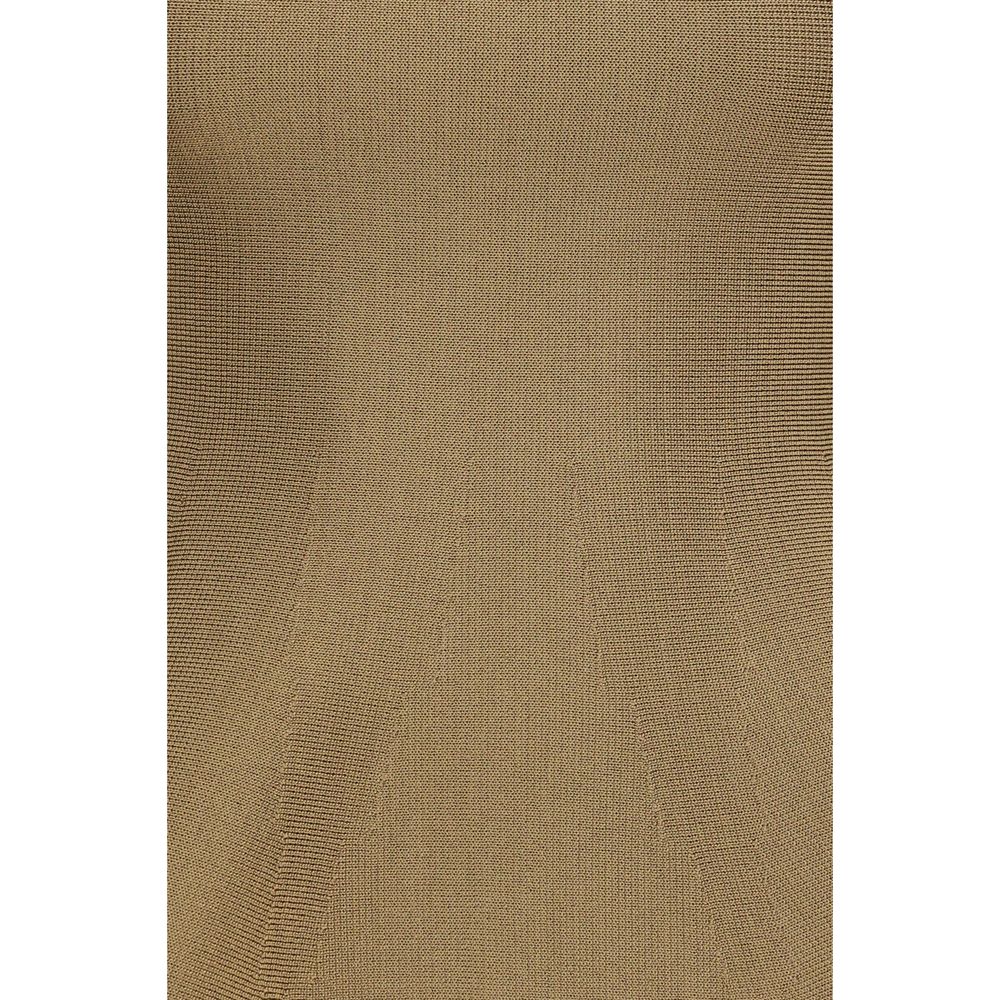 Beige Viscose Blouse