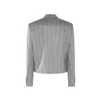 Gray Wool Blazer