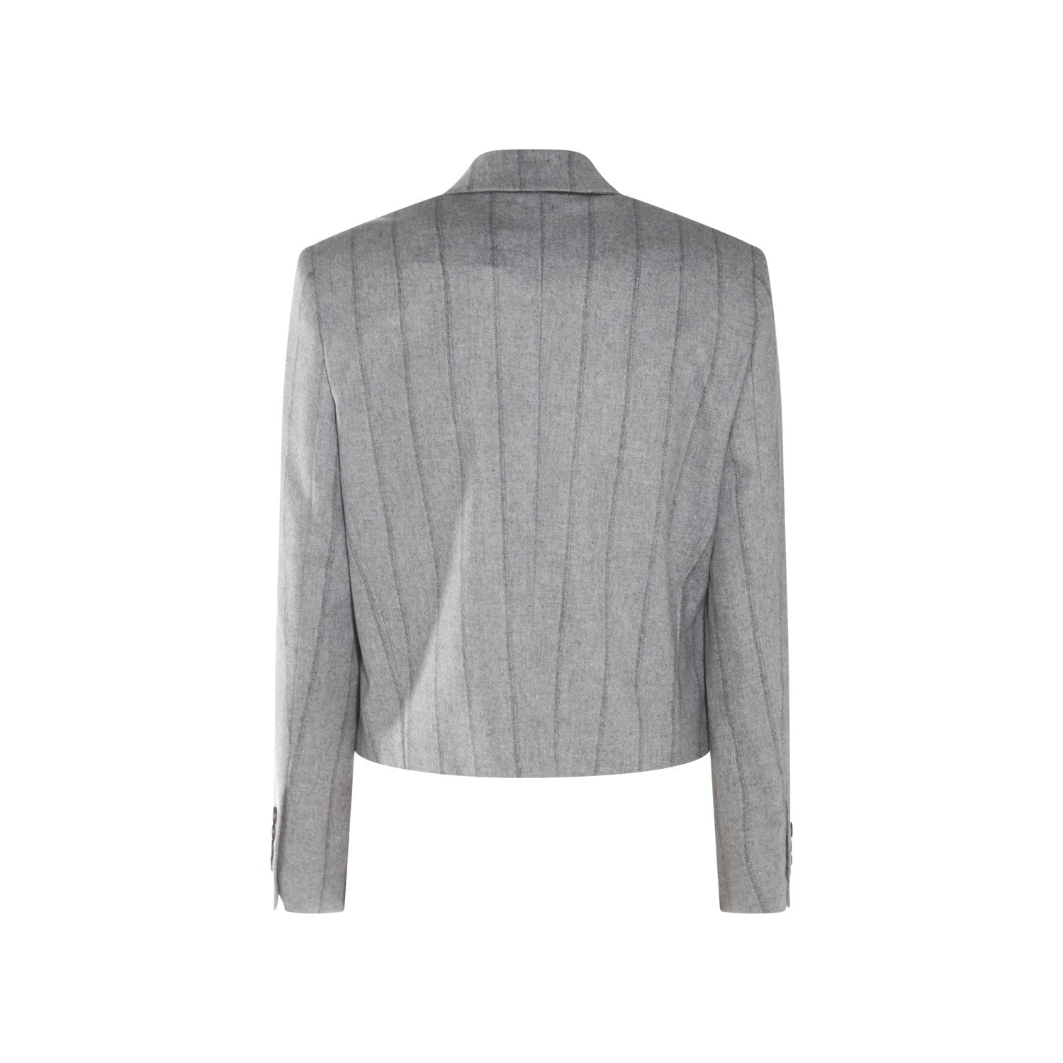 Gray Wool Blazer