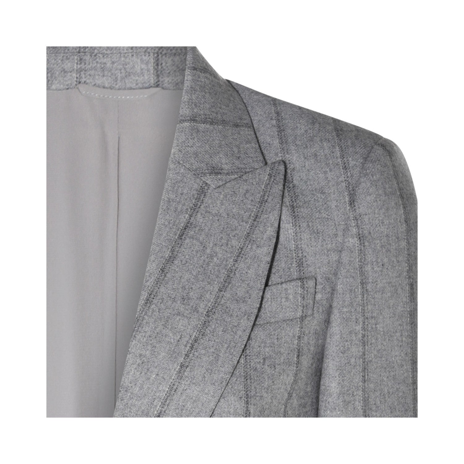 Gray Wool Blazer