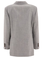 Pearl Linen Blazer