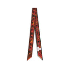 Orange Silk Scarf