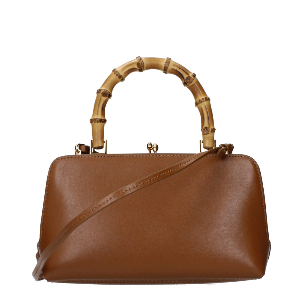 Brown Leather Handbag