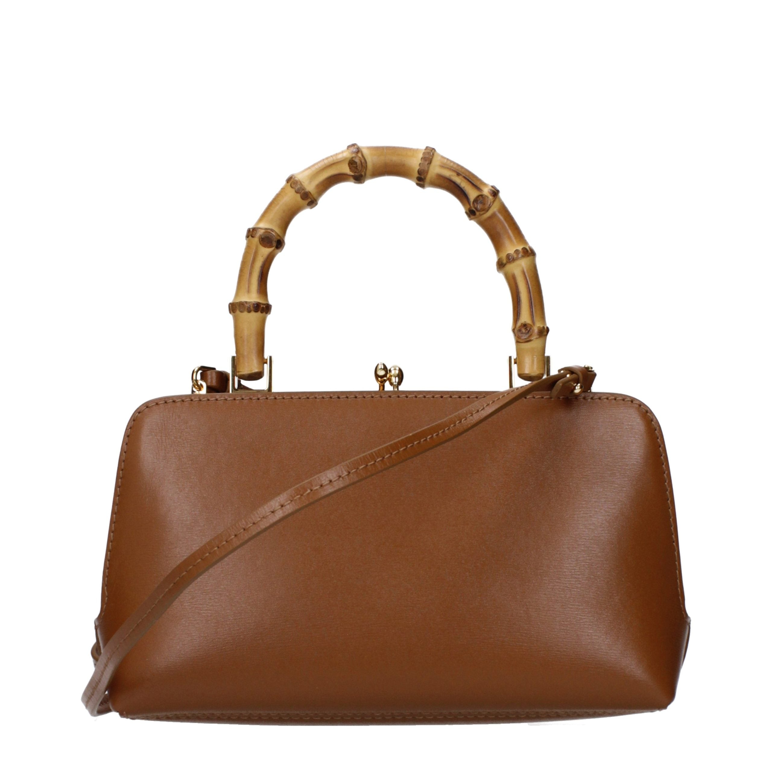 Brown Leather Handbag