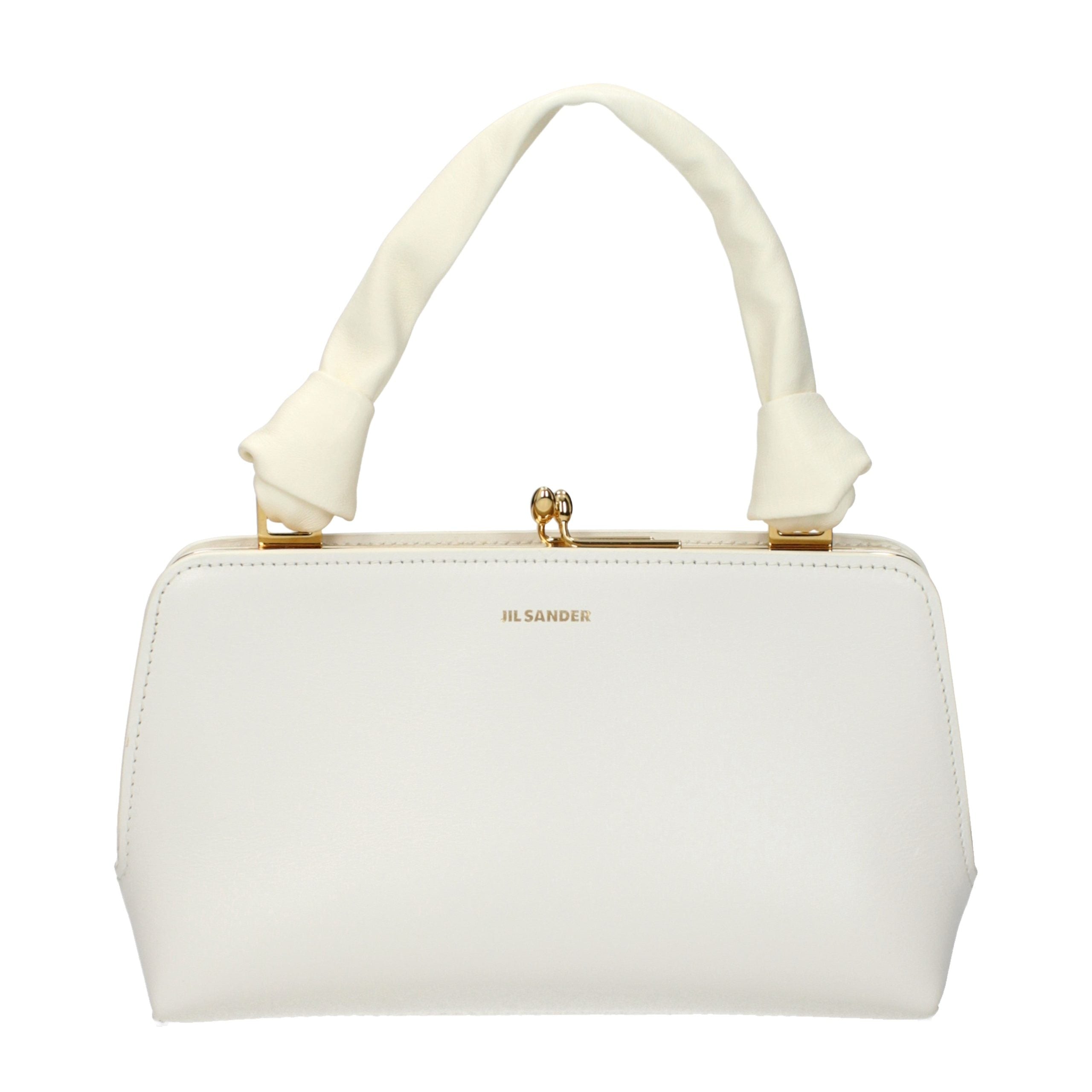 White Leather Handbag