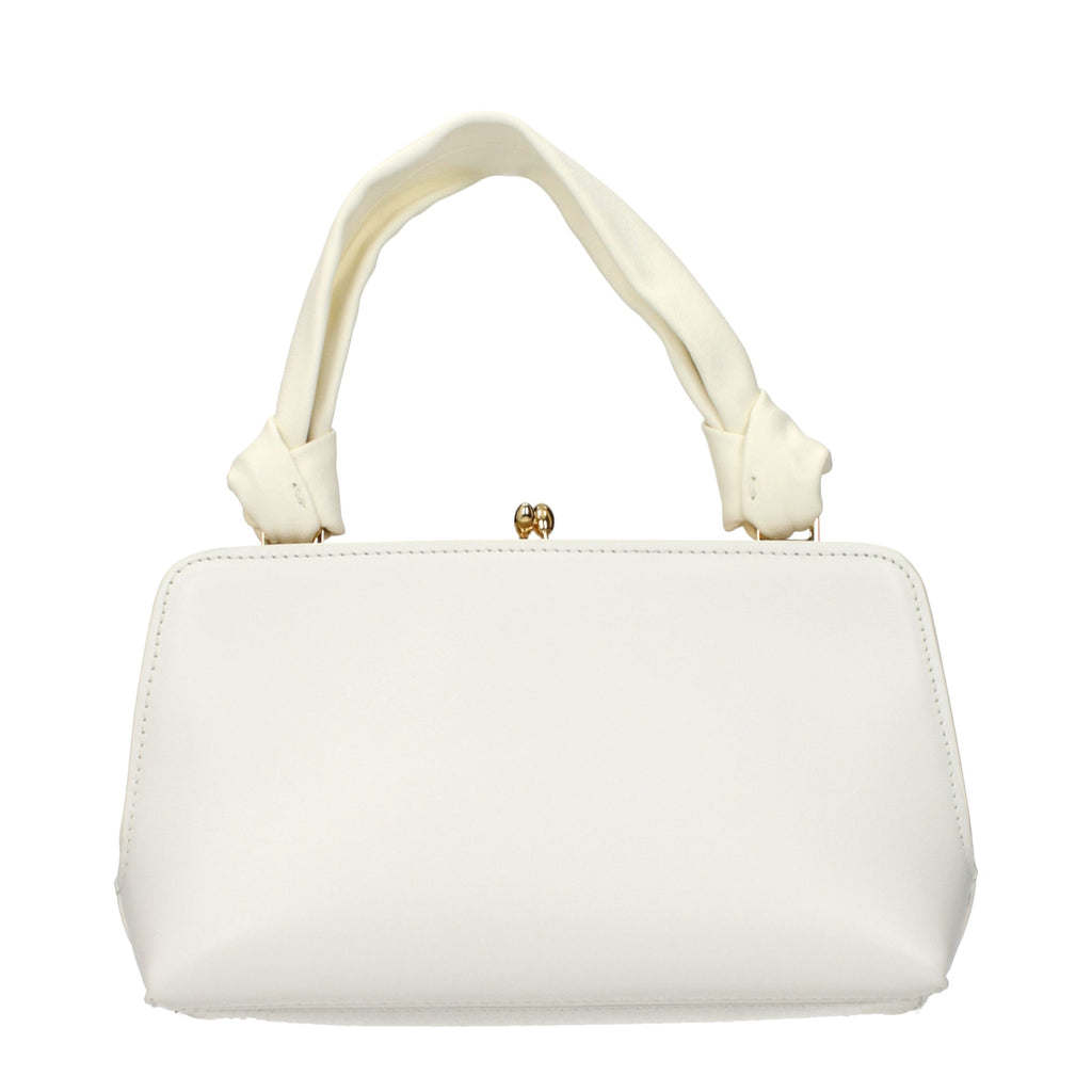 White Leather Handbag