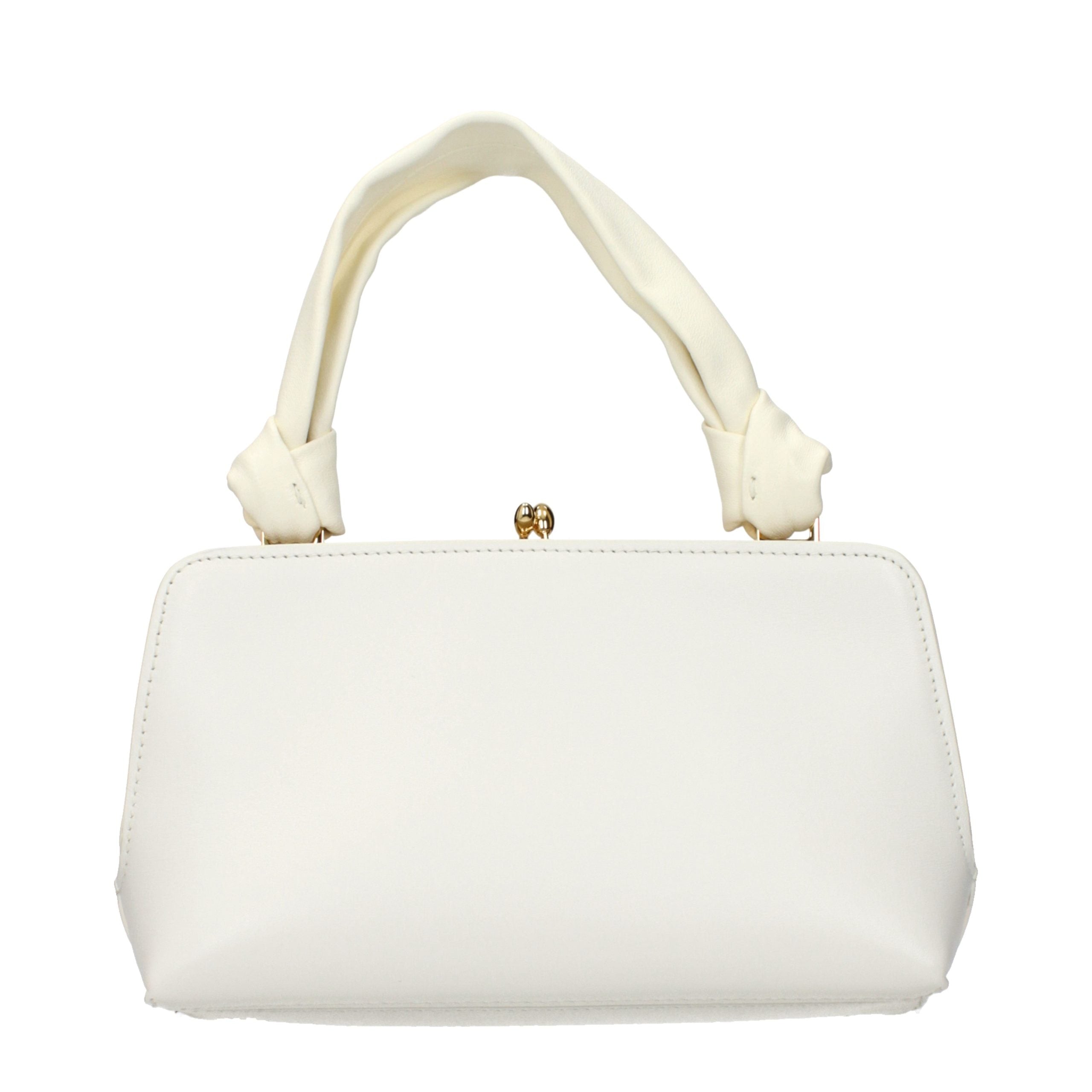 White Leather Handbag