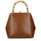 Brown Leather Handbag