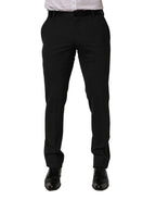 Black Cotton Dress Formal Men Trouser Pants
