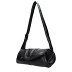 Black Leather Crossbody Bag