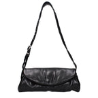 Black Leather Crossbody Bag
