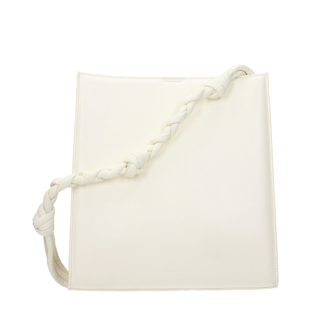 White Leather Shoulder Bag