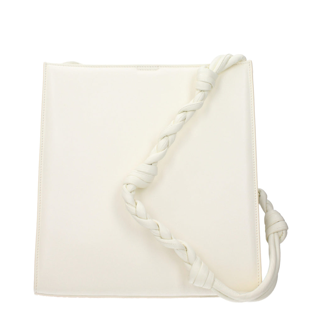 White Leather Shoulder Bag