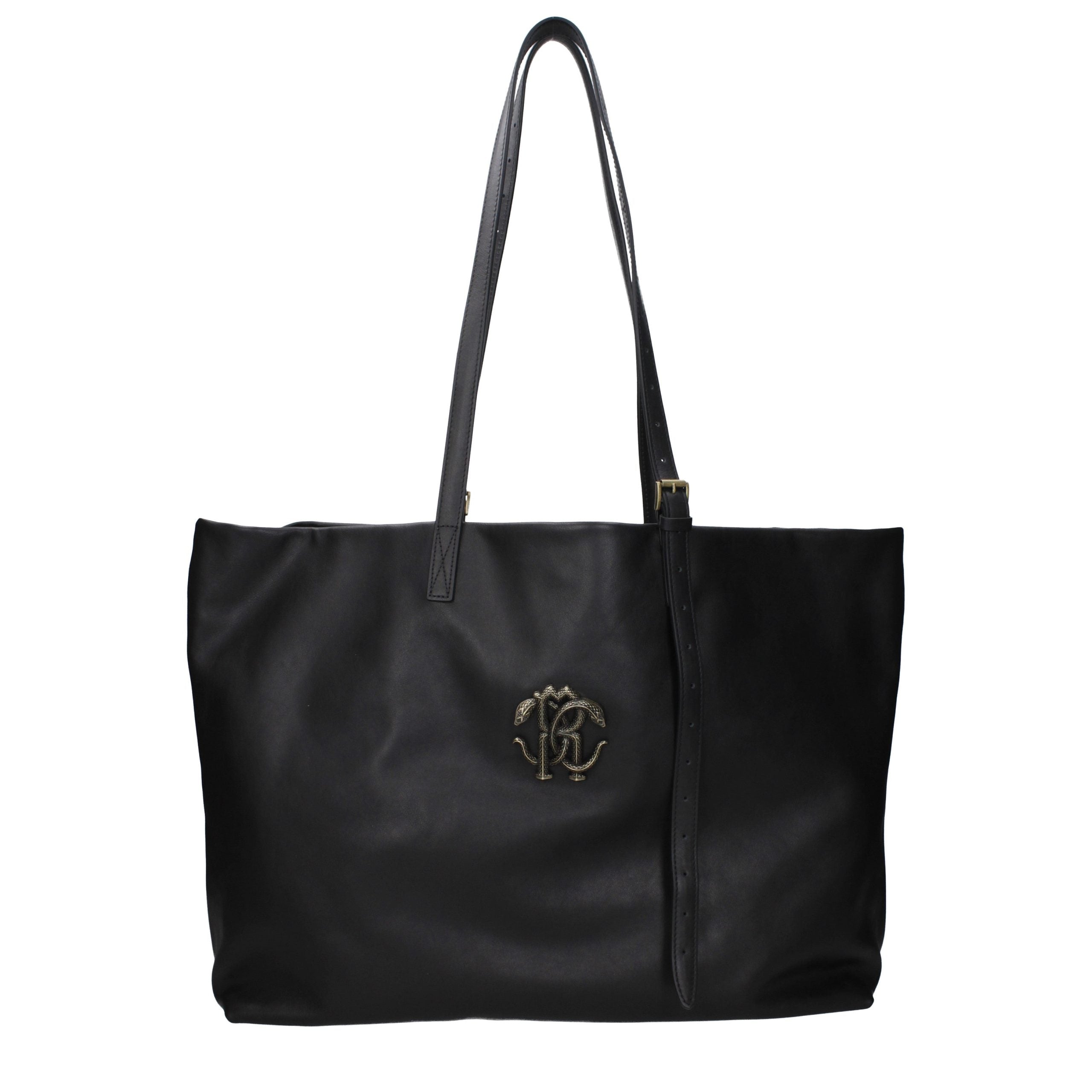 Black Leather Shoulder Bag