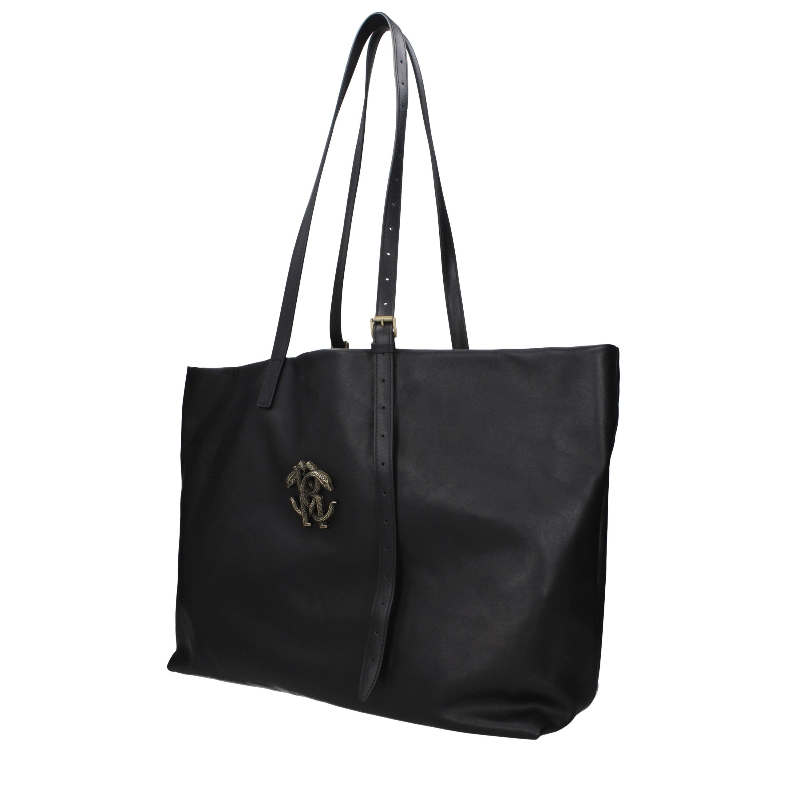 Black Leather Shoulder Bag