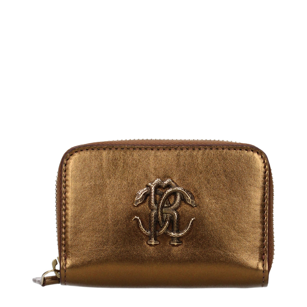 Gold Leather Wallet