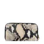 Beige Leather Wallet
