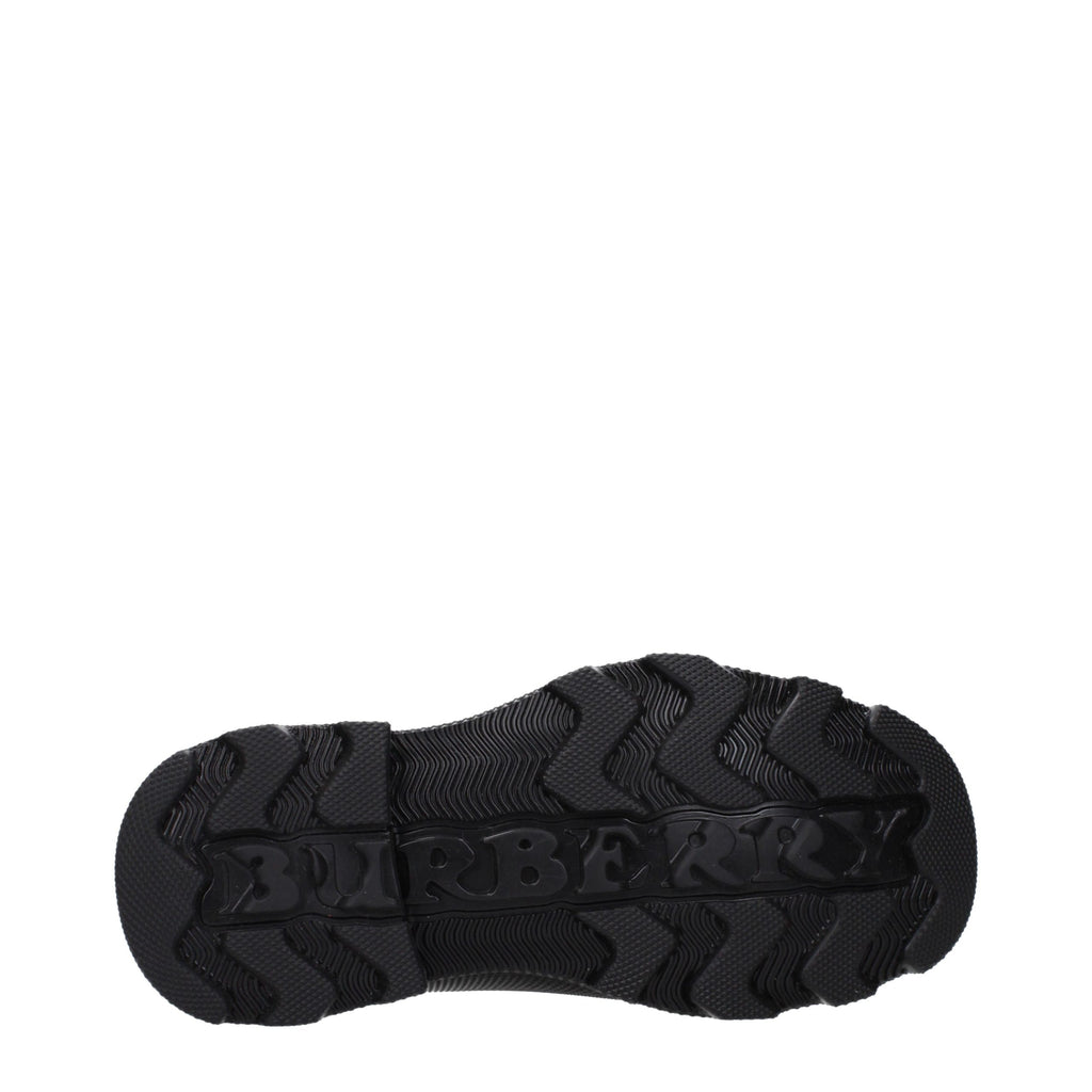 Black Cotton Ankle Boots