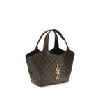 Bicolor Napa Leather / Calf Bos Taurus Shoulder Bag