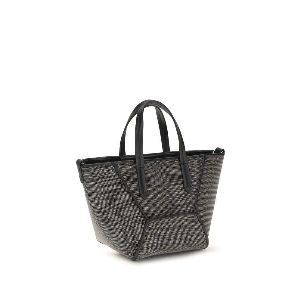Black Calf Leather Bos Taurus Shoulder Bag