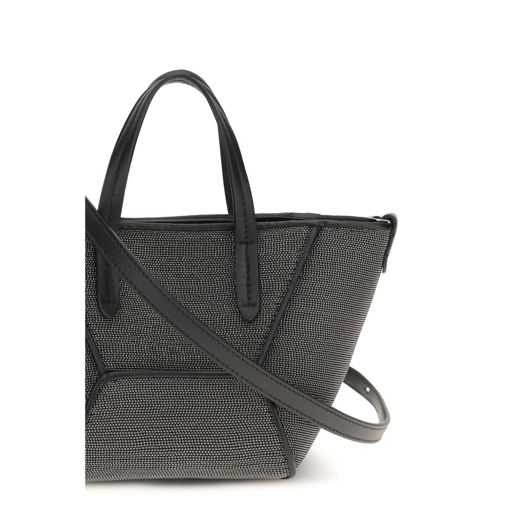 Black Calf Leather Bos Taurus Shoulder Bag