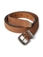 Brown Leather Regular Belt
