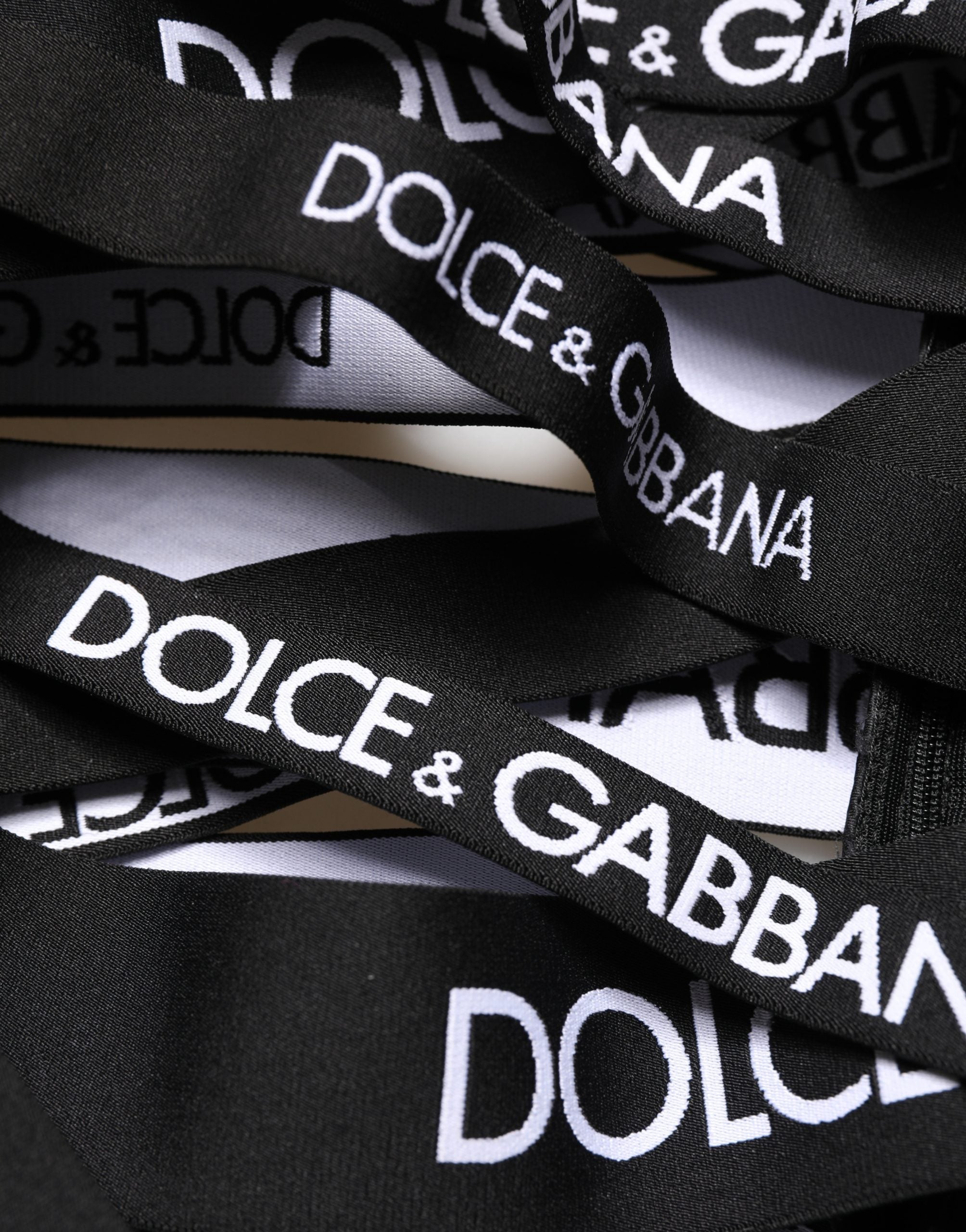 Black Logo Tape Cut Out Skinny High Waist Pants