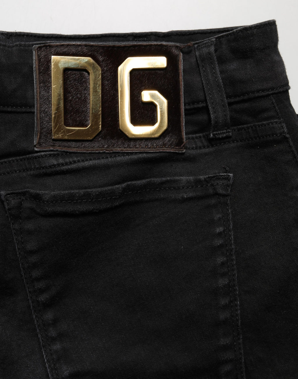 Black Skinny Cotton Low Waist Denim Jeans