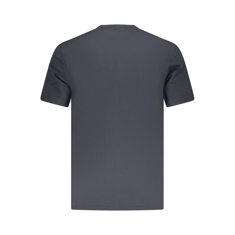 Blue Cotton Men's Tshirt