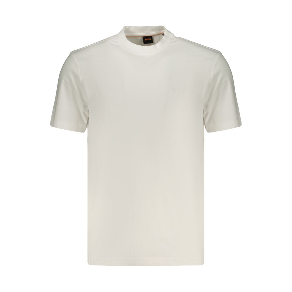 White Cotton Men's T-Shirt