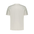 White Cotton Men's T-Shirt