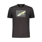 Black Cotton Men's T-Shirt