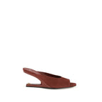 Bordeaux Calf Leather Bos Taurus Mules
