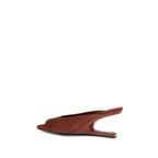 Bordeaux Calf Leather Bos Taurus Mules